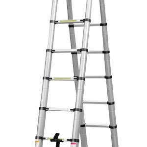 Escalera Telescópica de aluminio plegable 3.8
